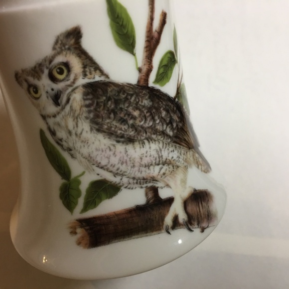 Great Horned Owl Porcelain Bell - Picture 3 of 9